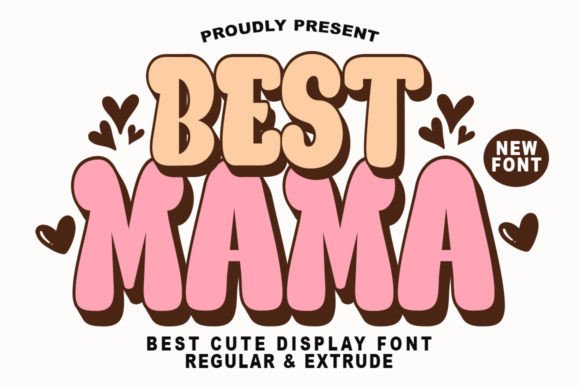 Best Mama: A Creative Display Font for Modern Web Design