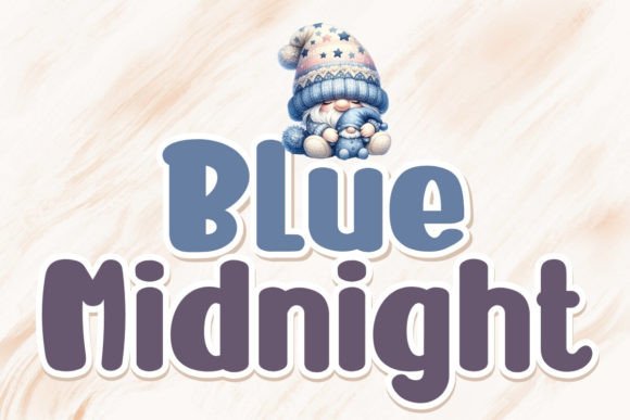 Blue Midnight Font Review: Whimsical Display Type for Small Business Branding