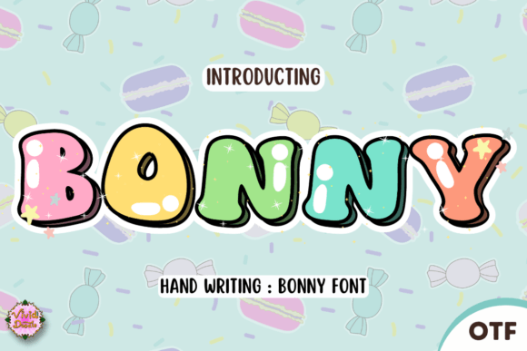 Bonny Display Font: A Joyful Typeface for Whimsical Branding