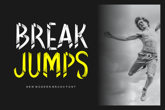 Break Jumps Display Font: A Bold Choice for Modern Branding