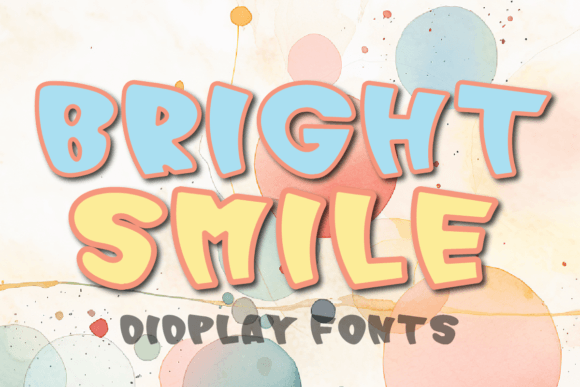 Bright Smile: A Versatile Display Font for Uplifting Brand Identities