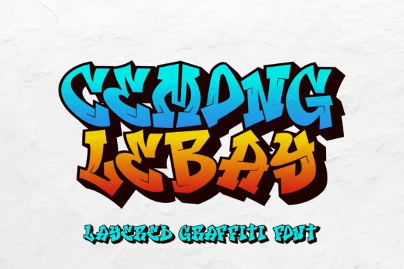Cemong Lebay: A Bold Display Typeface for Urban Editorial Design
