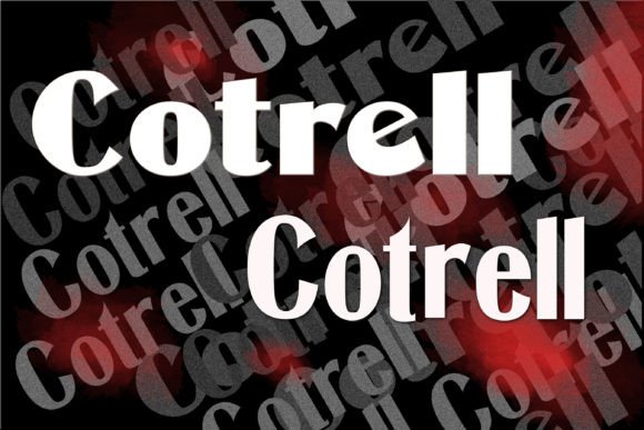 Cotrell: The Bold Display Font for Strong Brand Identity