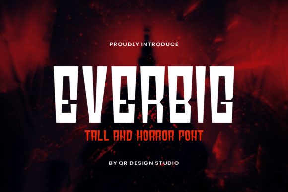 Everbig Display Font Review for Bold Craft Projects