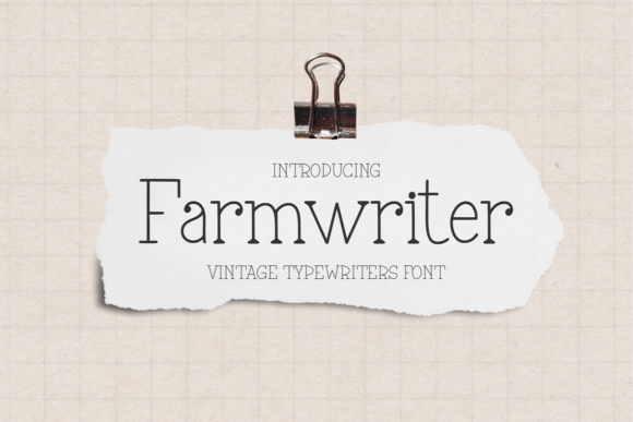 Farmwriter: The Vintage Display Font for Scroll-Stopping Campaigns