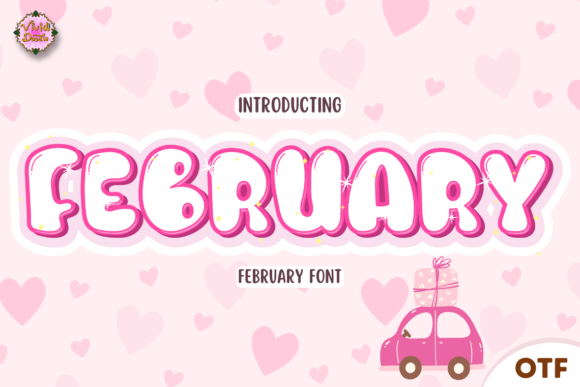 Feburary: The Romantic Display Font for Modern Web Design