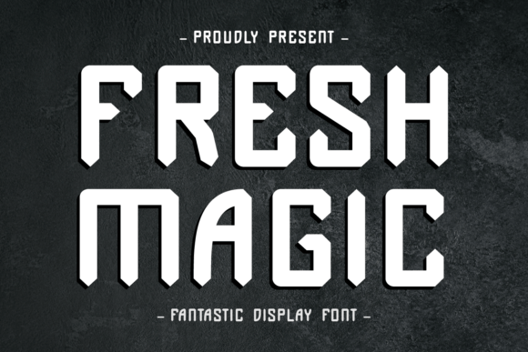 Fresh Magic Typeface Review: Whimsical Display Fonts for Brand Identity