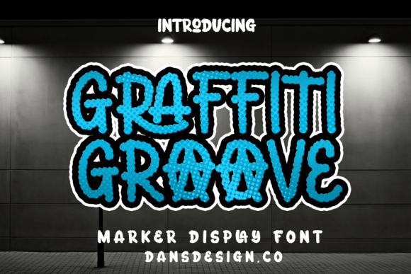 Graffiti Groove: The Retro-Urban Typeface for Bold Branding
