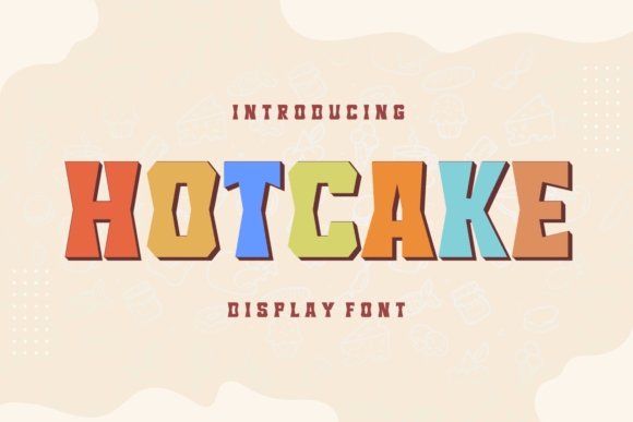 Hotcake Typeface Review: A Quirky Display Font for Editorial Design