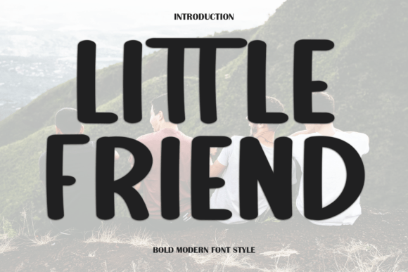 Little Friend: The Elegant Display Font for Polished Branding