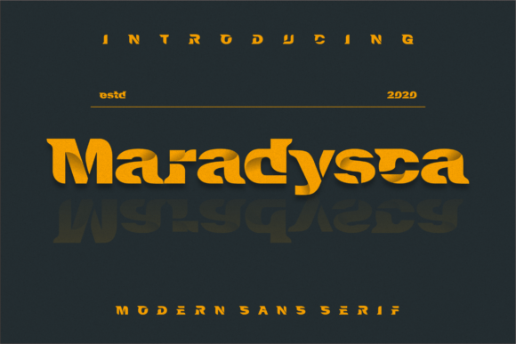 Maradysca: The Bold Display Font for High-Impact Campaigns