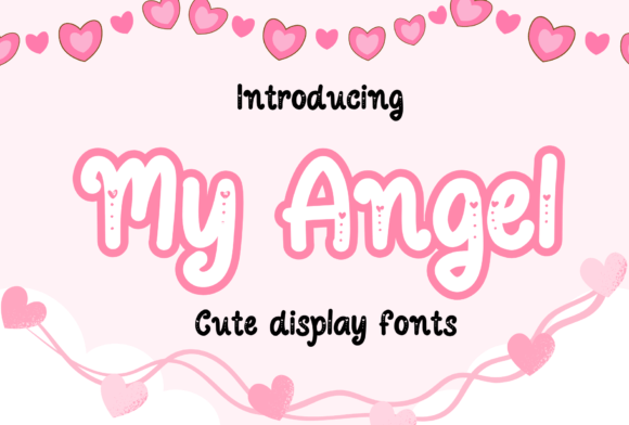 My Angel Display Font for Editorial and Brand Design