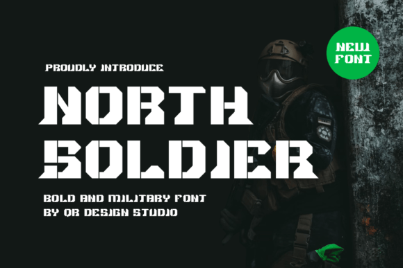 North Soldier: The Bold Typeface for Commanding Brand Identities
