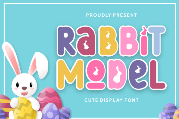 Rabbit Model: A Joyful Display Font for Small Business Branding