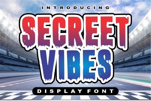 Secreet Vibes: The Retro Grunge Font That Transforms Small Business Branding