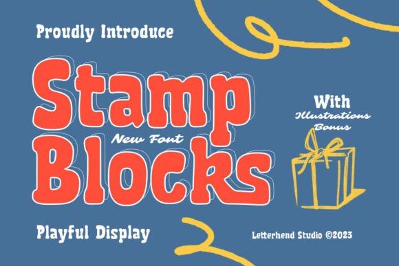 Stamp Blocks Free Download: A Playful Display Font Review