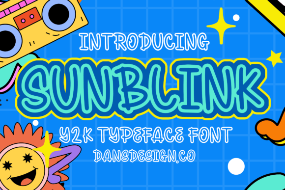 Sunblink: The Quirky Display Font That Brings Joy to Your Brand