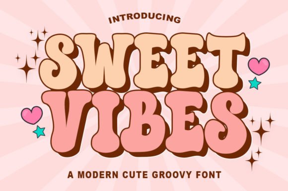 Sweet Vibes Display Font for Boutique Branding