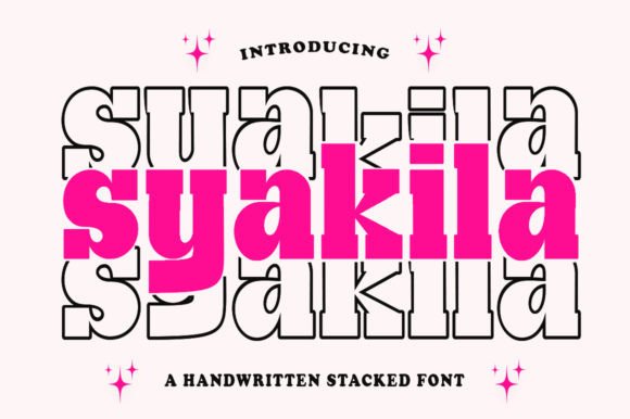 Syakila: The Premium Display Font for Distinctive Branding