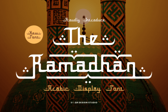 The Ramadhan: Elegant Arabic Calligraphy Display Font for Modern Brands