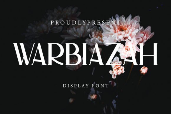 Warbiazah: A Timeless Serif Display Font for Crafters