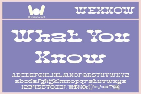 What You Know: A Premium Display Typeface for Editorial Design